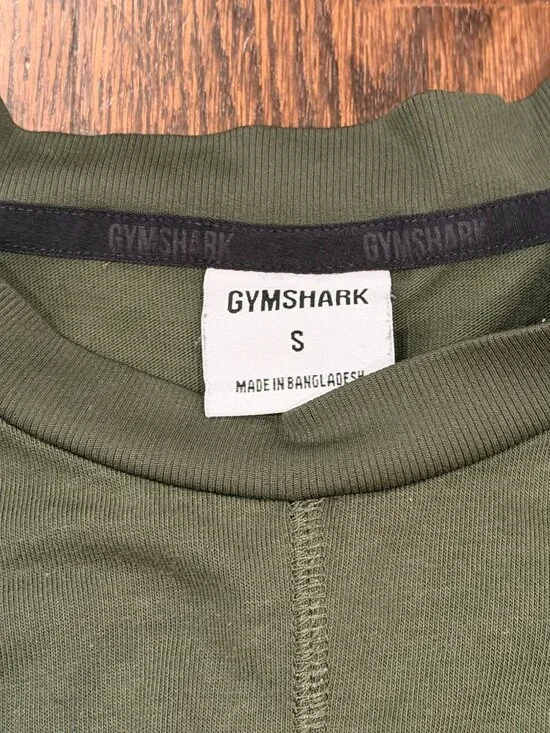 Gymshark Training Long Sleeve Top - Deep Olive Green - Small - Picture 5 of 12